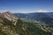 Mont Blanc depuis le Roc Rouge