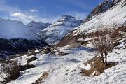 Au-dessus de l'Ecot, vue en direction de Bonneval