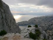 Vue depuis le Col de la Candelle vers Morgiou