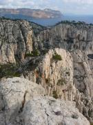 Falaises - Au fond, le Cap Canaille