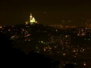 Marseille vue de nuit depuis le Col de Sormiou