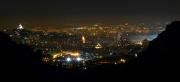 Marseille vue de nuit depuis le Col de Sormiou