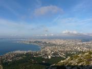 Marseille vue depuis le sommet de Marseilleveyre