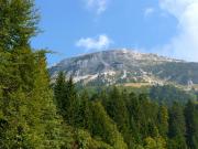 Chamechaude vue du départ