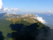 Au sommet, vue sur la Dent de Crolles