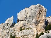 Chamechaude, détail des falaises