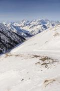 Dans le fond, les Ecrins