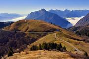 Les derniers virages du col de l'Arpettaz