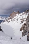 Versant sud-ouest par lequel nous sommes arrivés