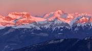 Dernières couleurs sur le Mont Blanc