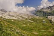 Désert de Platé et les petits lacs des Laouchets