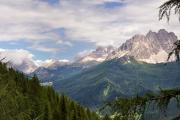 Les Tre Cime entre deux nuages