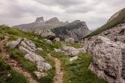 Sentier au Passo Falzarego