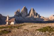 Chapelle face aux Tre Cime