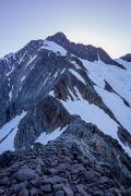 Arête des Lanchettes et Aiguille des Glaciers