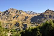 Vue sur Bousiéyas en montant col de la Colombière