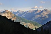 Vue en direction de Briançon