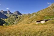 Peu après le col des Ayes