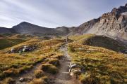 Montée au col Girardin