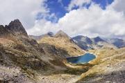 Lac du Basto depuis la Baisse de Valmasque