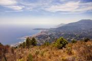 Descente sur Menton