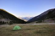 Etape 2 - Au matin, sous le col des Ayes