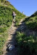 Derniers mètres avant le col de Bise