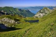 Vue du col de Bise