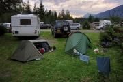 Camping (et lessive...) à Samoëns