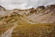 Dernière vue en arrière sur le col de Chavière