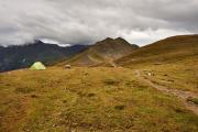 Bivouac au col de la Croix du Bonhomme