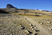 Sentier curieux au col du Palet