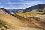 Au col du Vallon, vue vers le Sud