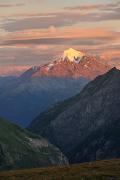 Couleurs du soir sur le Mont Pourri