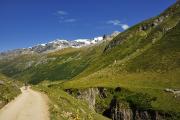 Long sentier depuis Pralognan