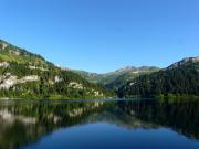 Reflets du soir sur le lac de St-Guérin