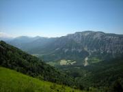 Vue depuis le lieu de notre pause pique-nique