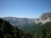 Vue depuis le lieu de notre pause pique-nique