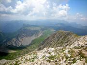 Vue du sommet vers le Sud