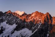 Lever de soleil sur la Barre des Ecrins