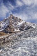 Aiguille du Midi et glacier des Bossons