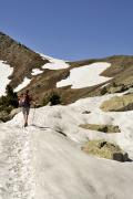 Touriste en short dans la neige ;)