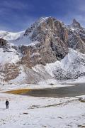 Arrivée au lac des Cerces