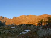 Coucher de soleil sur Belledonne