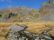 Refuge de la Pra vu du plateau