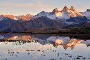 Lac Guichard, miroir des Aiguilles d'Arves