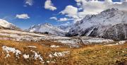 Panorama sur le massif des Ecrins