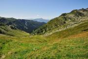 Au col de la Louze, vue vers le sud