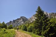 En direction du cirque de l'Aulp du Seuil