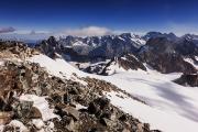 Vue depuis le sommet des Rouies